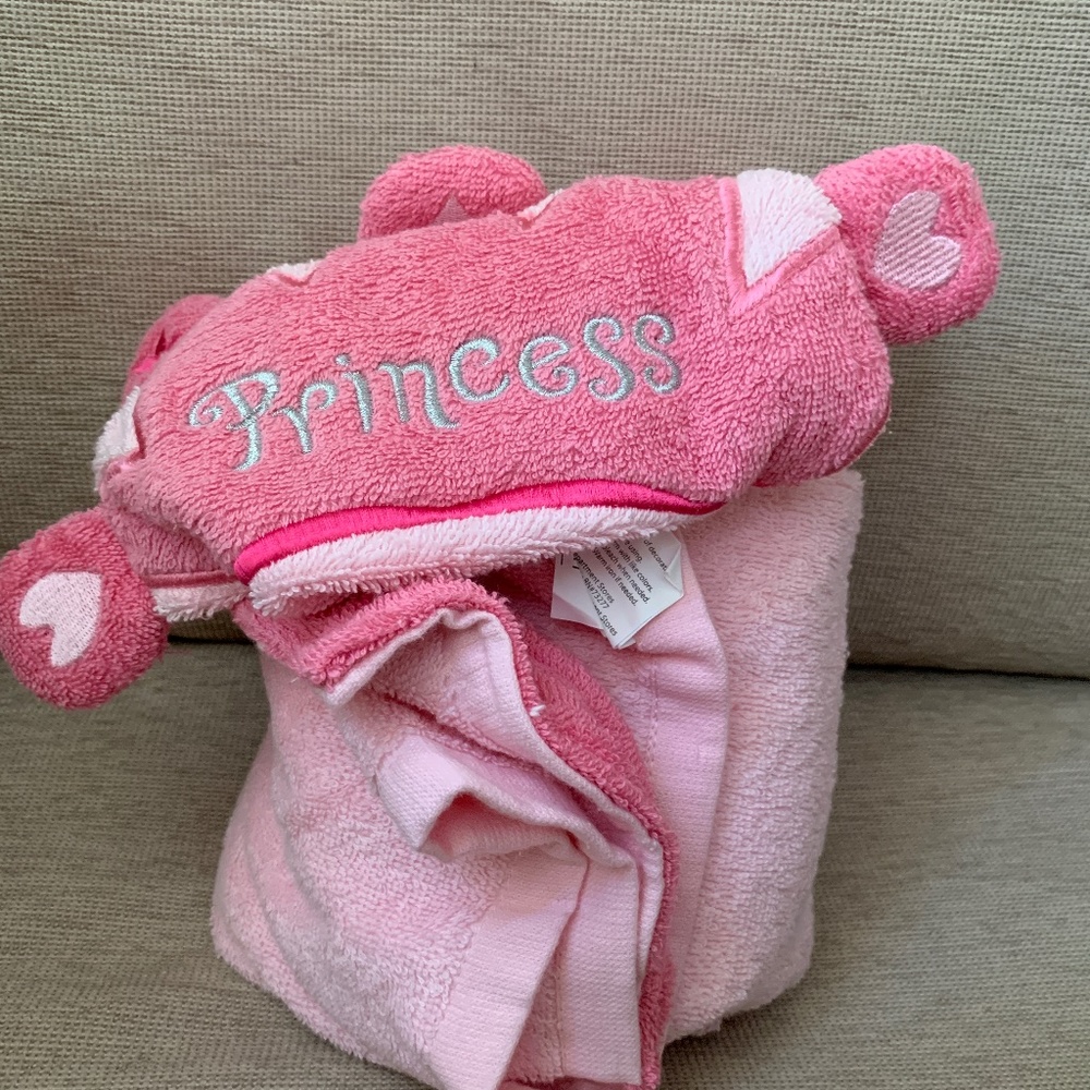 Princess Hooded Bath Towel